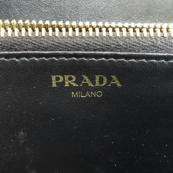PRADA Black Leather Wallet - Picture 6 of 11